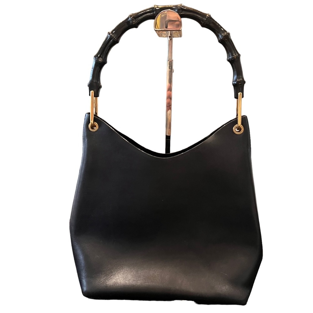 Gucci Vintage Leather Shoulder Bag With Pouch - Picture 3 of 9